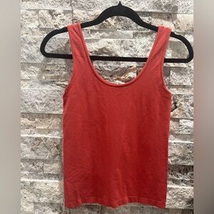 C’est moi Elegant rust red Tank Top for Women see measurements